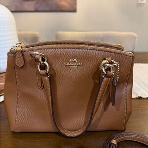 Coach Brown Leather Satchel